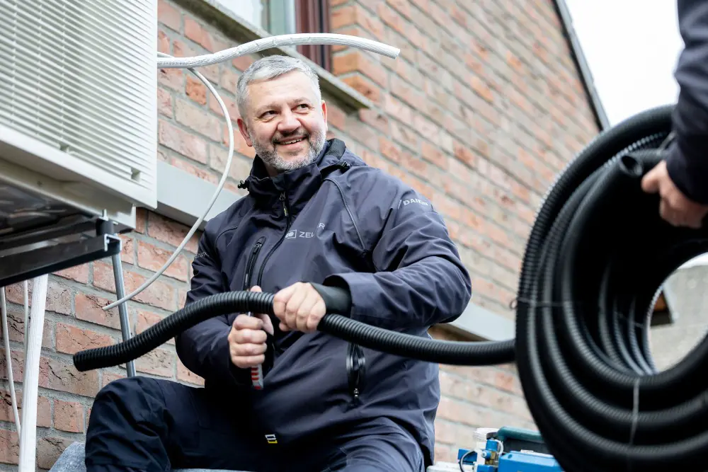 zeller wp anschluss waermepumpe haus